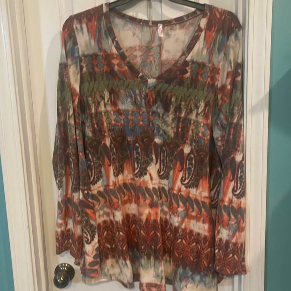 Long sleeve causal top